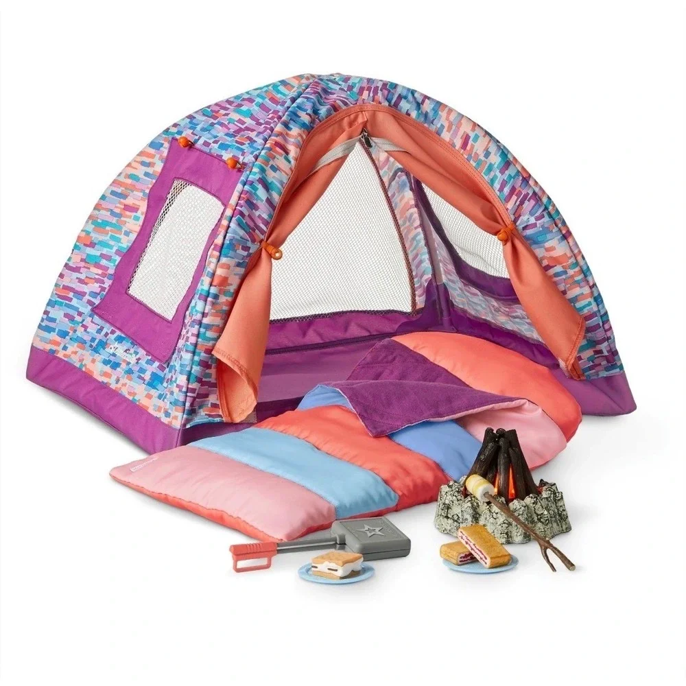 American Girl S'more Fun Camping Set & Pajamas Set